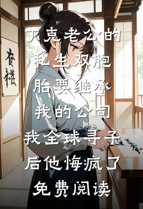 丁克老公的私生双胞胎要继承我的公司，我全球寻子后他悔疯了免费阅读