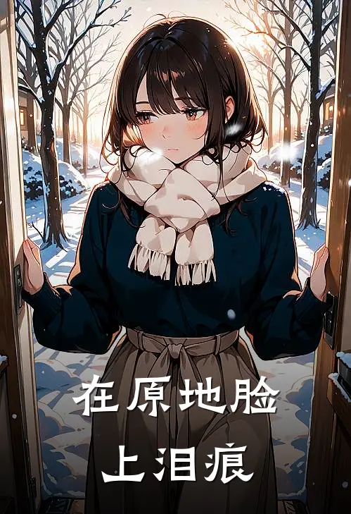 在原地脸上泪痕