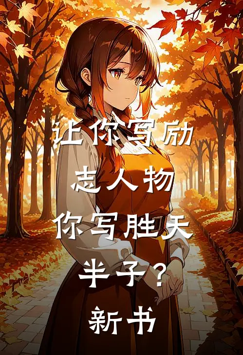 让你写励志人物，你写胜天半子？新书
