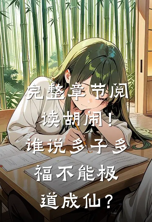 完整章节阅读胡闹！谁说多子多福不能极道成仙？