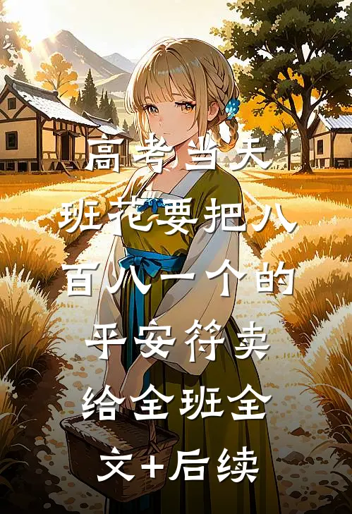 高考当天，班花要把八百八一个的平安符卖给全班全文+后续