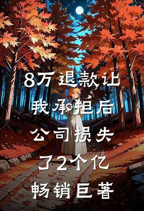 8万退款让我承担后，公司损失了2个亿畅销巨著