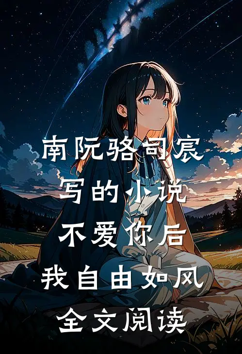 南阮骆司宸写的小说不爱你后，我自由如风全文阅读