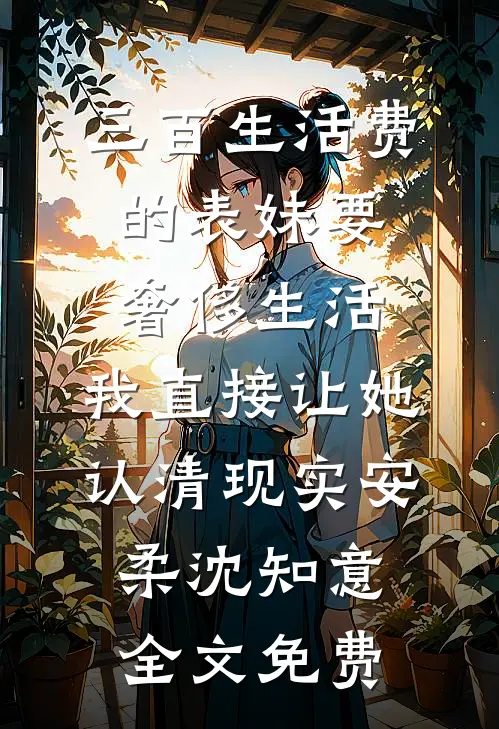 三百生活费的表妹要奢侈生活，我直接让她认清现实安柔沈知意全文免费