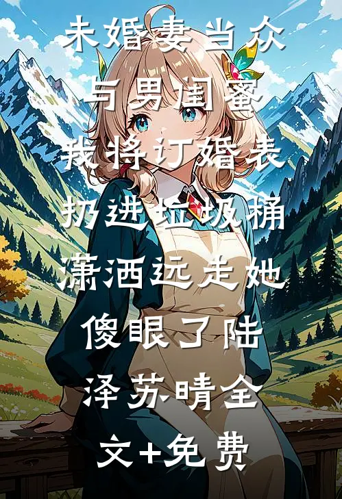 我生日宴上未婚妻当众与男闺蜜,我将订婚表扔进垃圾桶，潇洒远走她傻眼了陆泽苏晴全文+免费