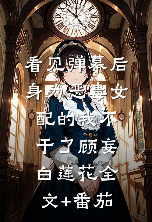 看见弹幕后，身为恶毒女配的我不干了顾妄白莲花全文+番茄