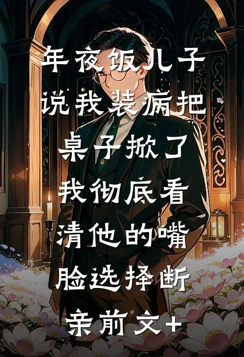 年夜饭儿子说我装病把桌子掀了，我彻底看清他的嘴脸选择断亲前文+