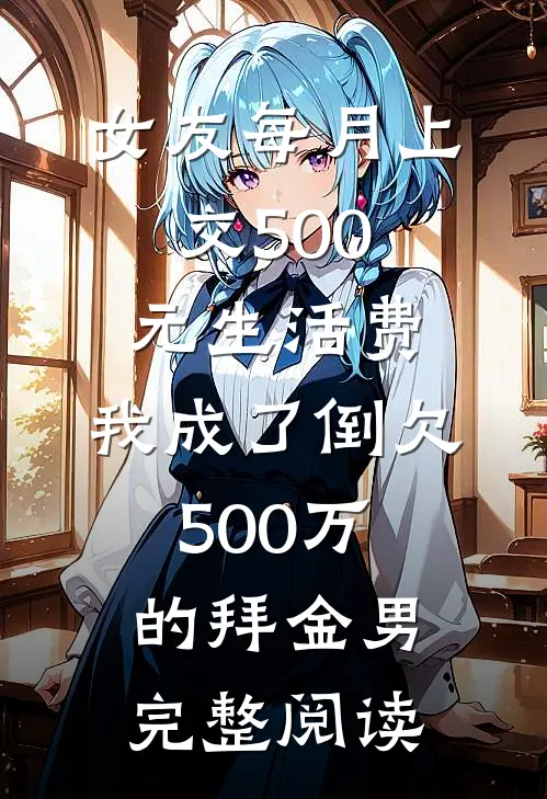 女友每月上交500元生活费，我成了倒欠500万的拜金男完整阅读