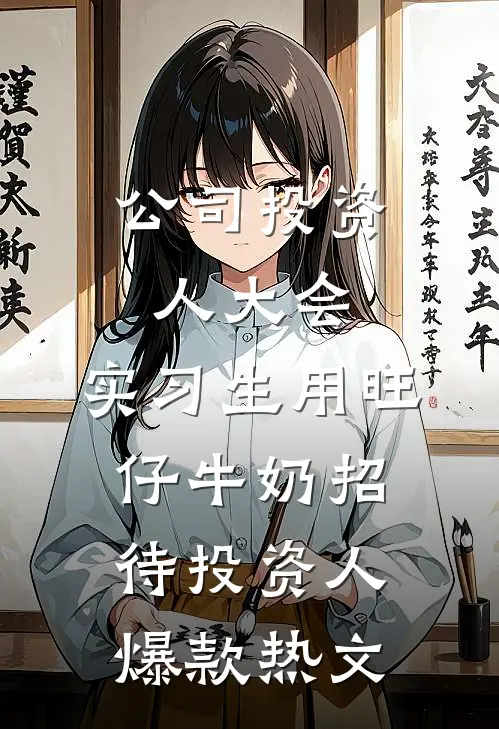 公司投资人大会，实习生用旺仔牛奶招待投资人爆款热文