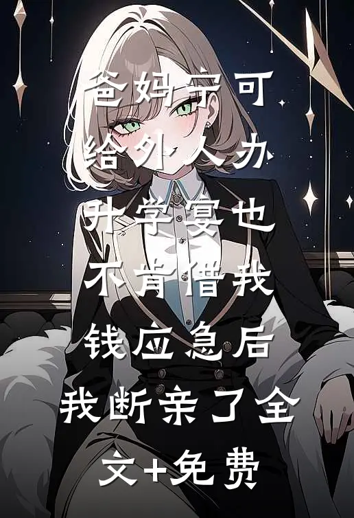 爸妈宁可给外人办升学宴也不肯借我钱应急后，我断亲了全文+免费