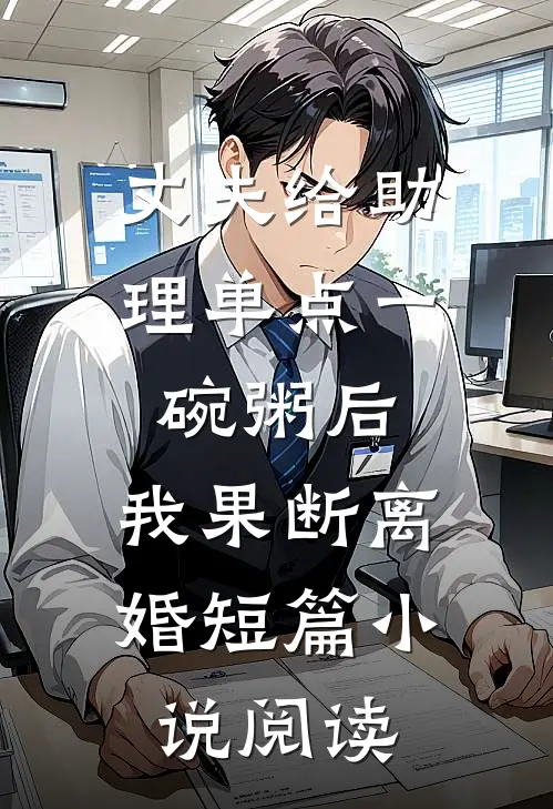 丈夫给助理单点一碗粥后，我果断离婚短篇小说阅读