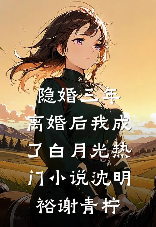 隐婚三年，离婚后我成了白月光热门小说沈明裕谢青柠