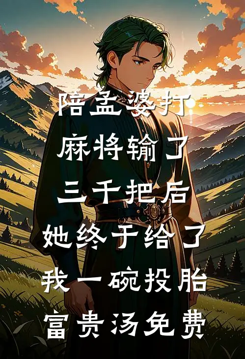陪孟婆打麻将输了三千把后，她终于给了我一碗投胎富贵汤免费