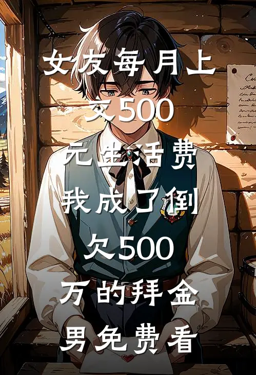 女友每月上交500元生活费，我成了倒欠500万的拜金男免费看