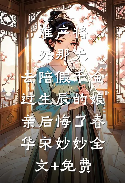 难产将死那天，去陪假千金过生辰的娘亲后悔了春华宋妙妙全文+免费