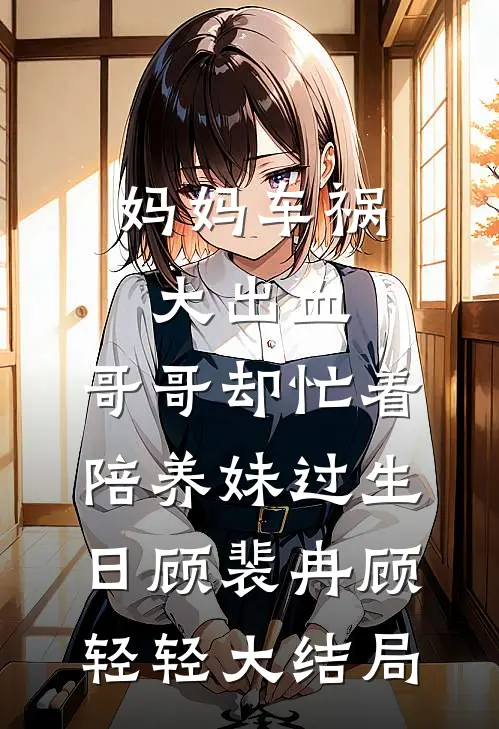 妈妈车祸大出血，哥哥却忙着陪养妹过生日顾裴冉顾轻轻大结局