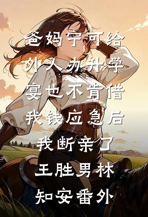 爸妈宁可给外人办升学宴也不肯借我钱应急后，我断亲了王胜男林知安番外