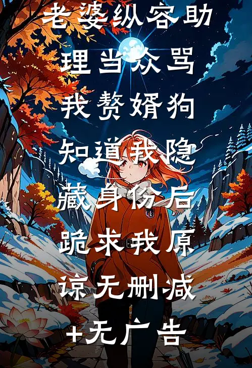 老婆纵容助理当众骂我赘婿狗，知道我隐藏身份后，跪求我原谅无删减+无广告