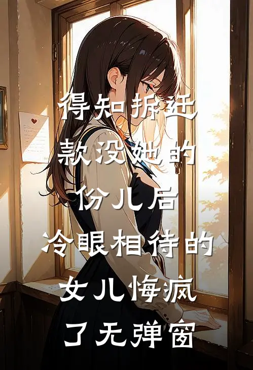 得知拆迁款没她的份儿后，冷眼相待的女儿悔疯了无弹窗