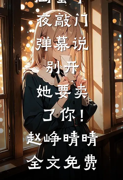 闺蜜半夜敲门，弹幕说：别开，她要卖了你！赵峥晴晴全文免费