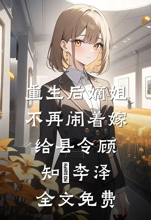 重生后嫡姐不再闹着嫁给县令顾知彧李泽全文免费