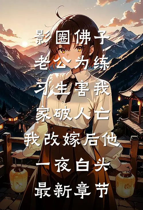 影圈佛子老公为练习生害我家破人亡，我改嫁后他一夜白头最新章节