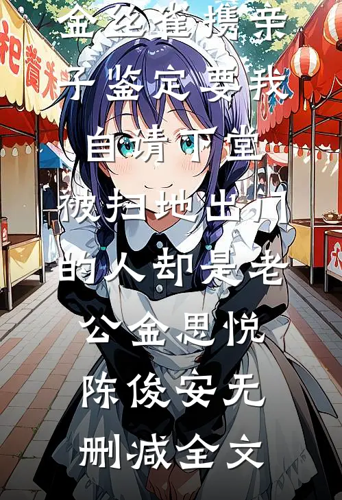 金丝雀携亲子鉴定要我自请下堂，被扫地出门的人却是老公金思悦陈俊安无删减全文