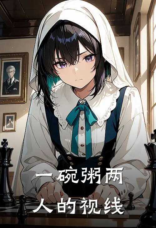 一碗粥两人的视线