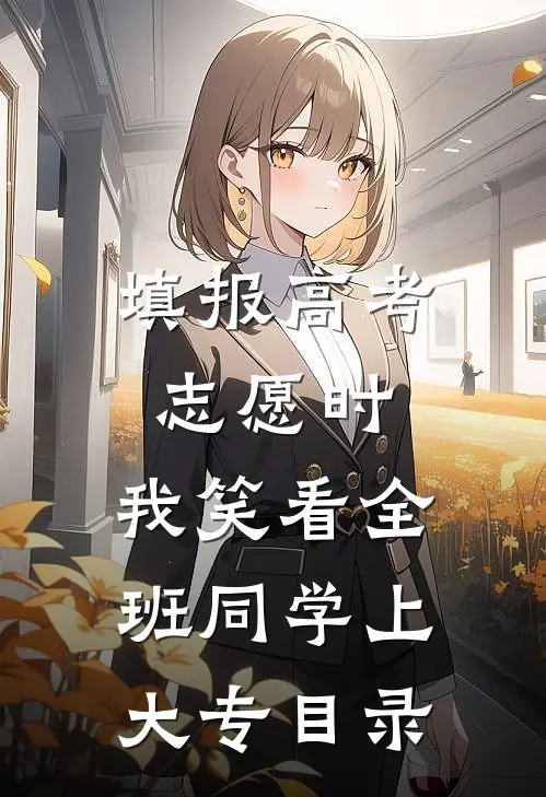 填报高考志愿时，我笑看全班同学上大专目录