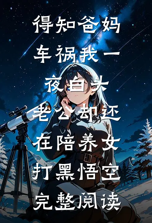 得知爸妈车祸我一夜白头，老公却还在陪养女打黑悟空完整阅读