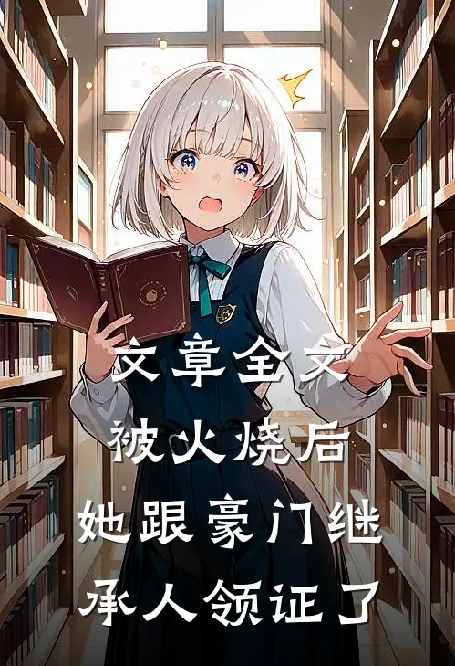 文章全文被火烧后，她跟豪门继承人领证了