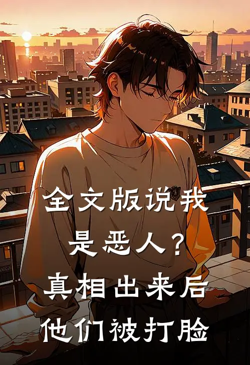 全文版说我是恶人？真相出来后他们被打脸