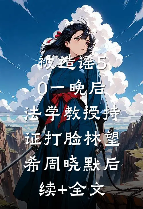 被造谣50一晚后，法学教授持证打脸林望希周晓默后续+全文