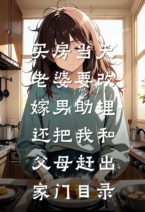 买房当天，老婆要改嫁男助理，还把我和父母赶出家门目录