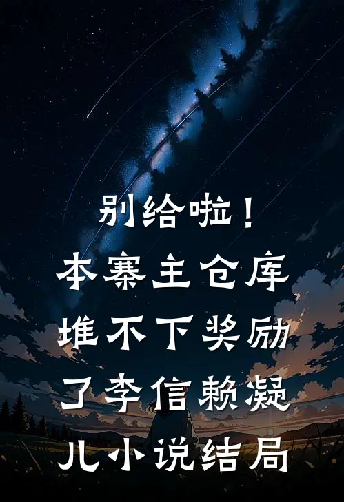别给啦！本寨主仓库堆不下奖励了李信赖凝儿小说结局