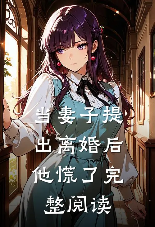 当妻子提出离婚后，他慌了完整阅读