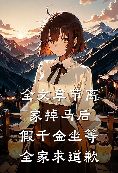 全文章节离家掉马后，假千金坐等全家求道歉