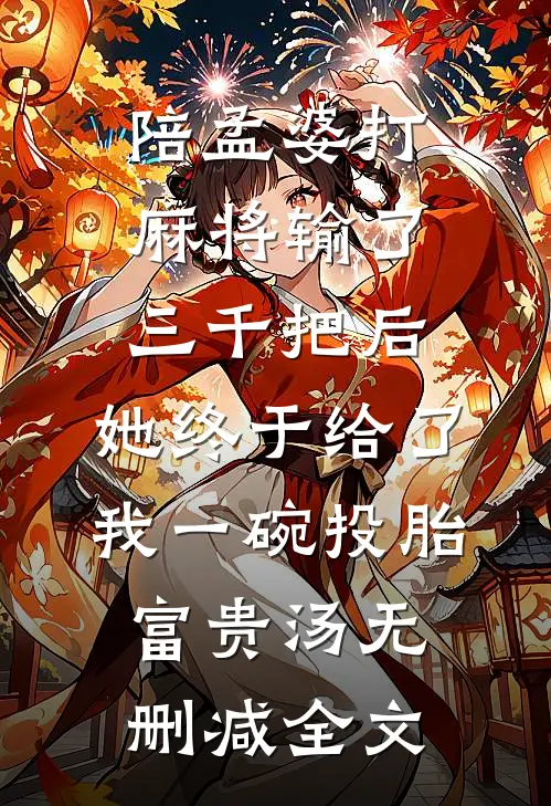 陪孟婆打麻将输了三千把后，她终于给了我一碗投胎富贵汤无删减全文