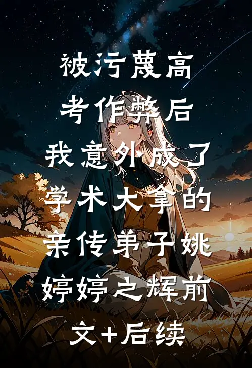 被污蔑高考作弊后，我意外成了学术大拿的亲传弟子姚婷婷之辉前文+后续