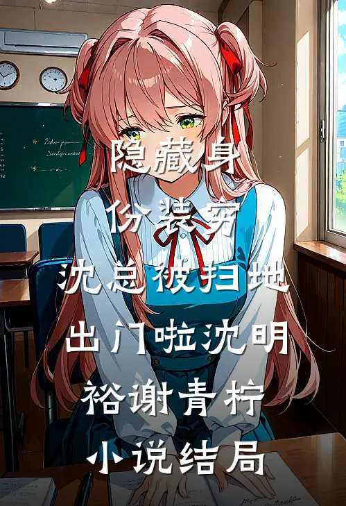 隐藏身份装穷，沈总被扫地出门啦沈明裕谢青柠小说结局