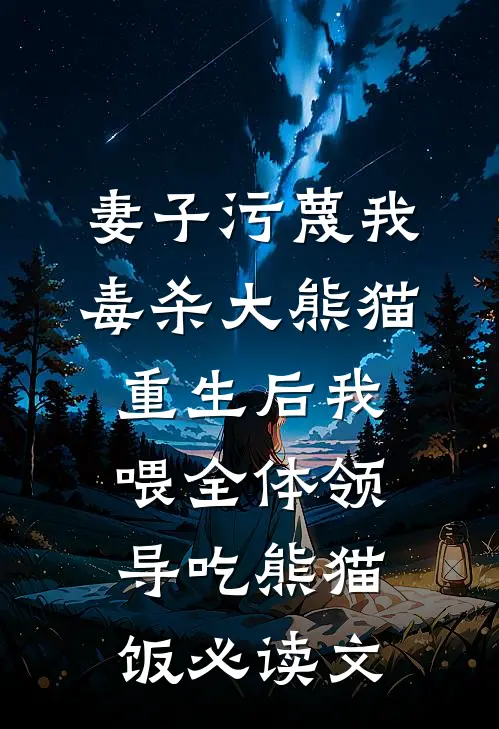 妻子污蔑我毒杀大熊猫，重生后我喂全体领导吃熊猫饭必读文