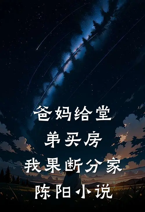 爸妈给堂弟买房，我果断分家陈阳小说