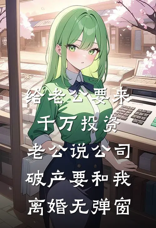 给老公要来千万投资，老公说公司破产要和我离婚无弹窗