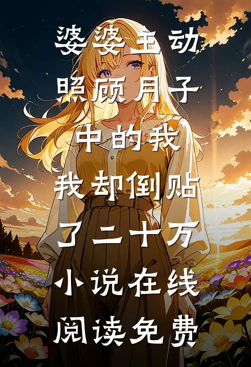 婆婆主动照顾月子中的我，我却倒贴了二十万小说在线阅读免费