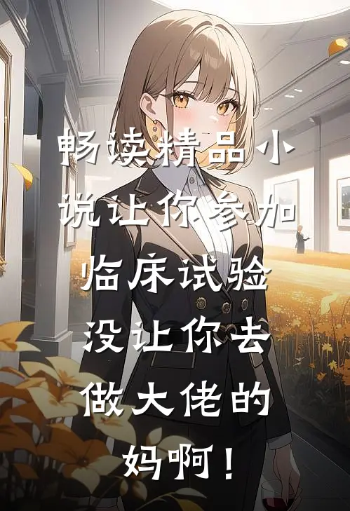 畅读精品小说让你参加临床试验，没让你去做大佬的妈啊！