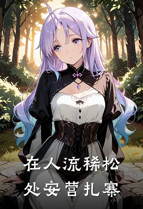 在人流稀松处安营扎寨
