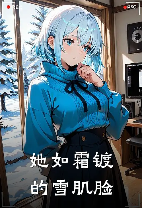 她如霜镀的雪肌脸
