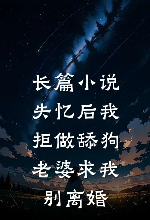 长篇小说失忆后我拒做舔狗，老婆求我别离婚