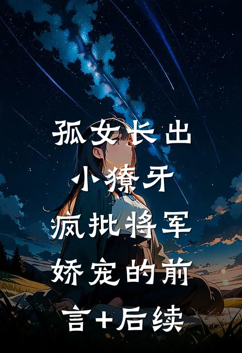 孤女长出小獠牙，疯批将军娇宠的前言+后续