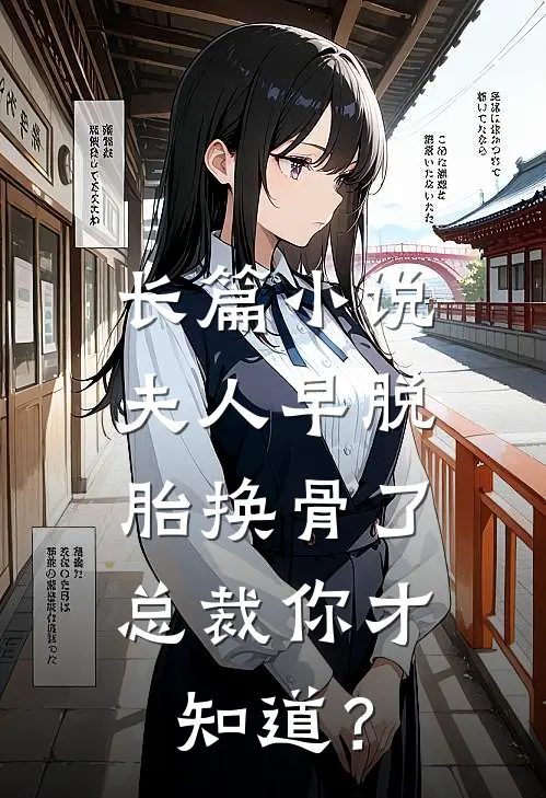 长篇小说夫人早脱胎换骨了，总裁你才知道？